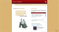 Desktop Screenshot of aikidoofarlington.com